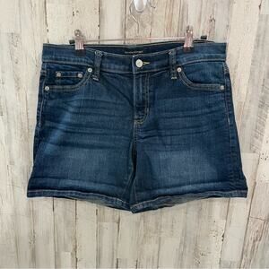 Banana Republic 5 Pocket 4” Denim Shorts Dark Wash